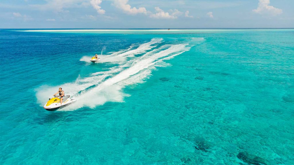 Watersports in the Maldives